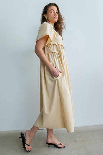 Kennedy Ruffle Maxi Dress