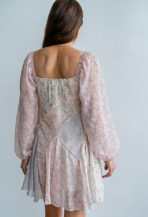 Bree Patchwork Mini Dress