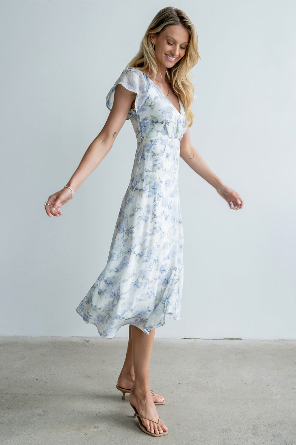 ankle length midi dress The Walton Plaid Midi Dress by Mud Pie – Women's Clothing Boutique main image 0