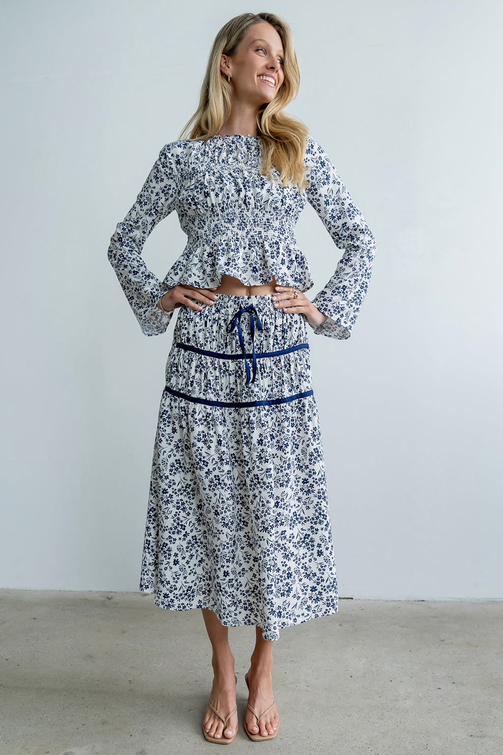 Blakely Floral Maxi Skirt
