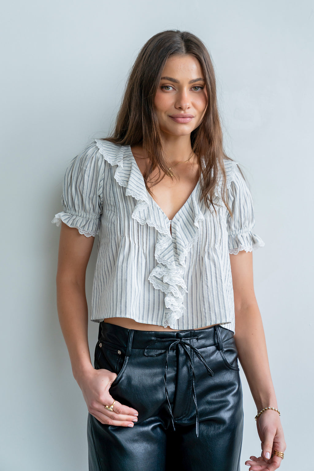 Kennedy Ruffle Blouse