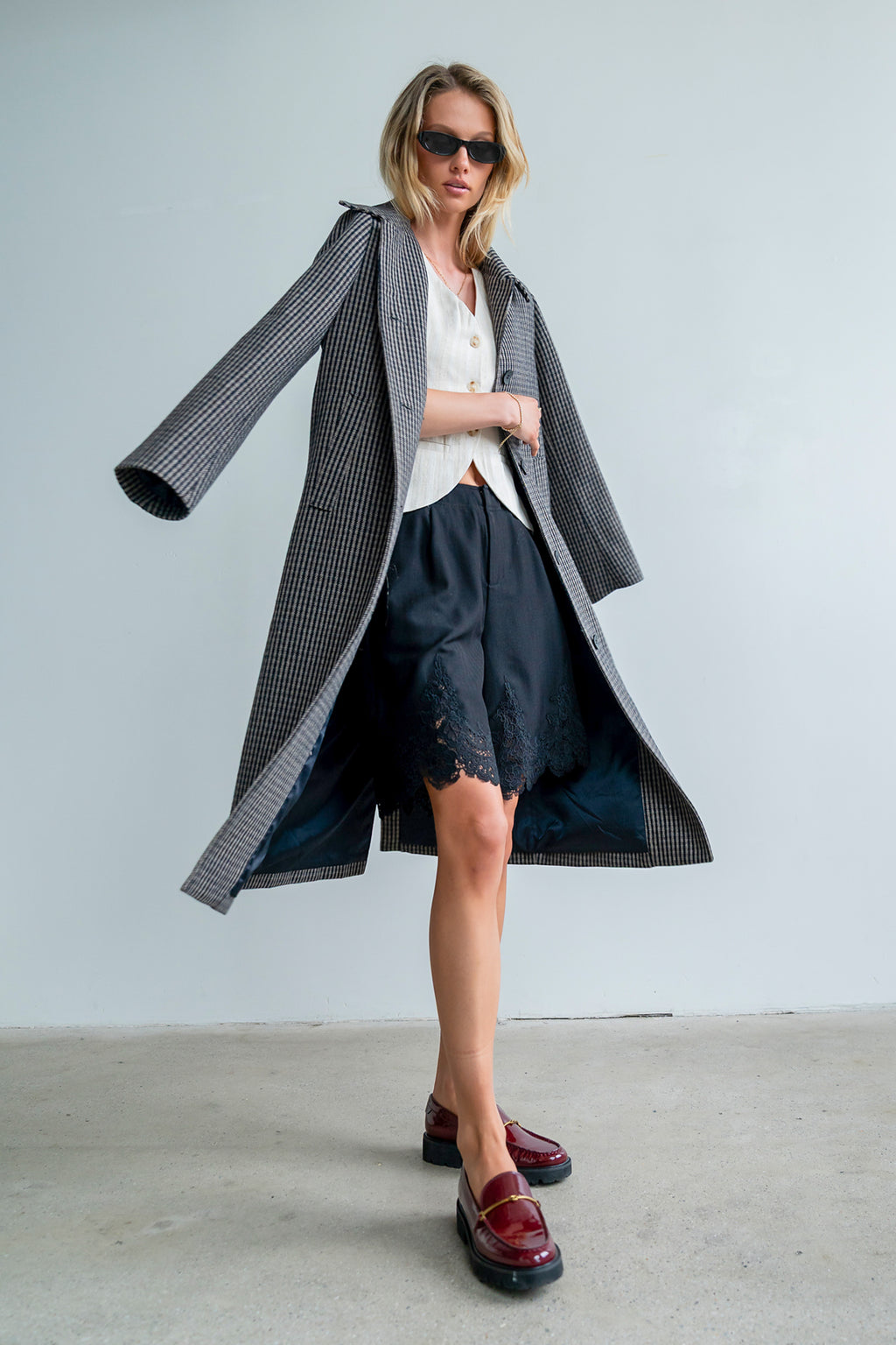 Lucy Vest in Natural - FINAL SALE