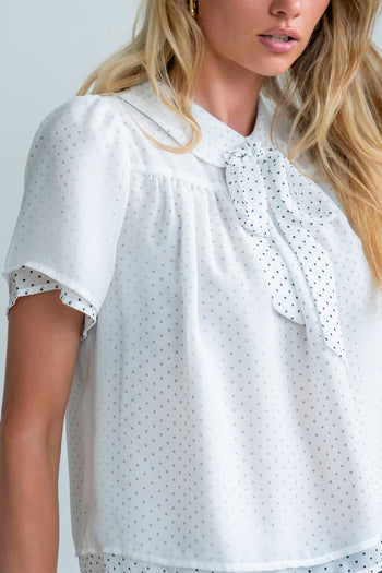 Danika Polka Dot Blouse
