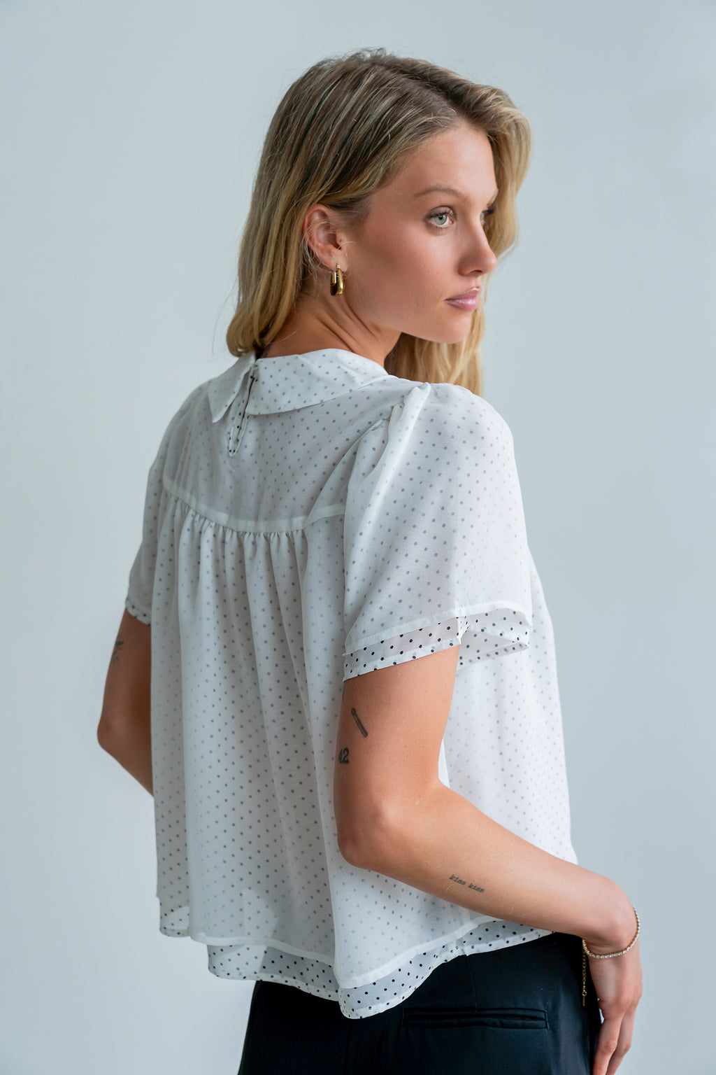 Danika Polka Dot Blouse