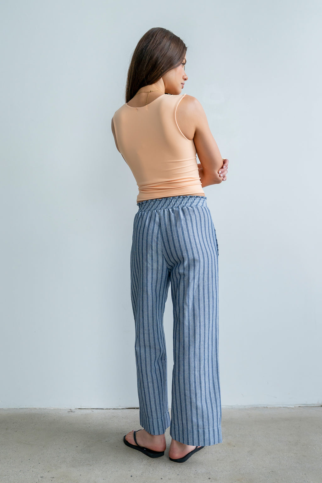 Millie Tank Top in Peach
