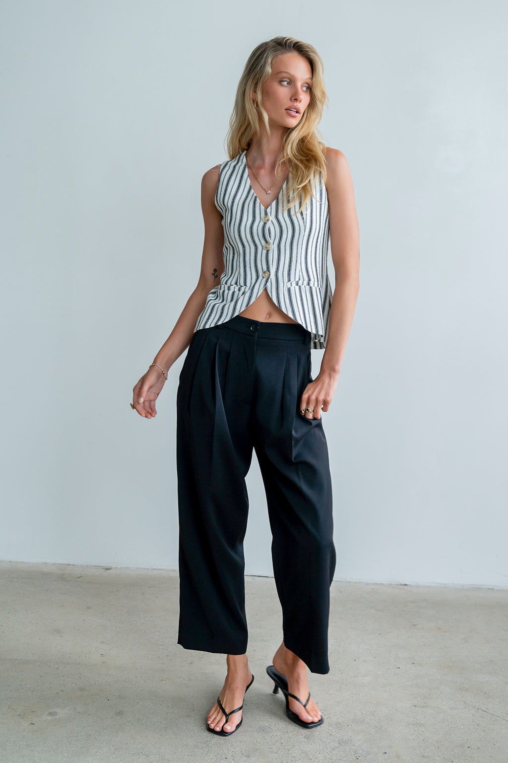 Lucy Vest in Black