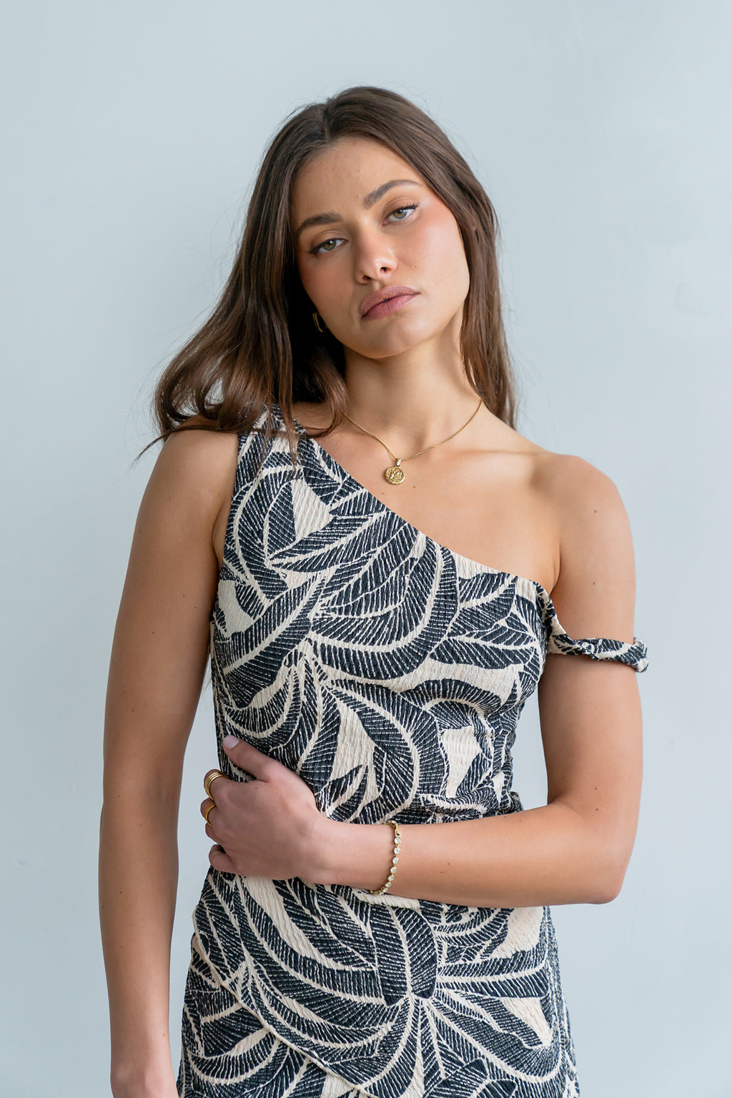 Minnie Abstract Top