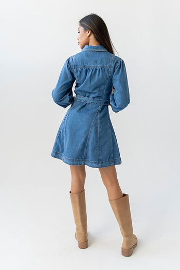 Carter Denim Mini Dress