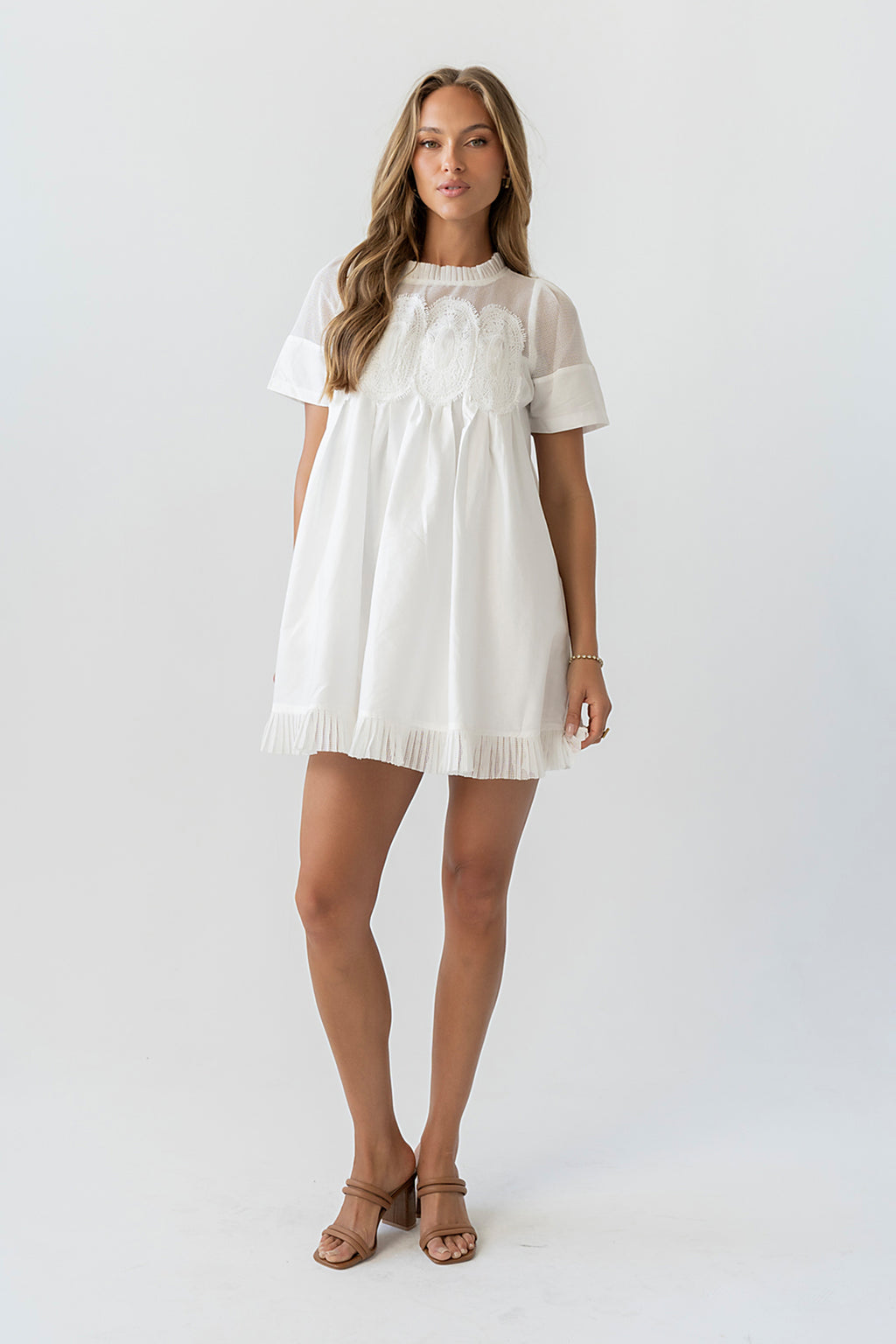 ryleigh short sleeve mesh mini dress ryleigh short sleeve mesh mini dress Tate Mesh Mini Dress