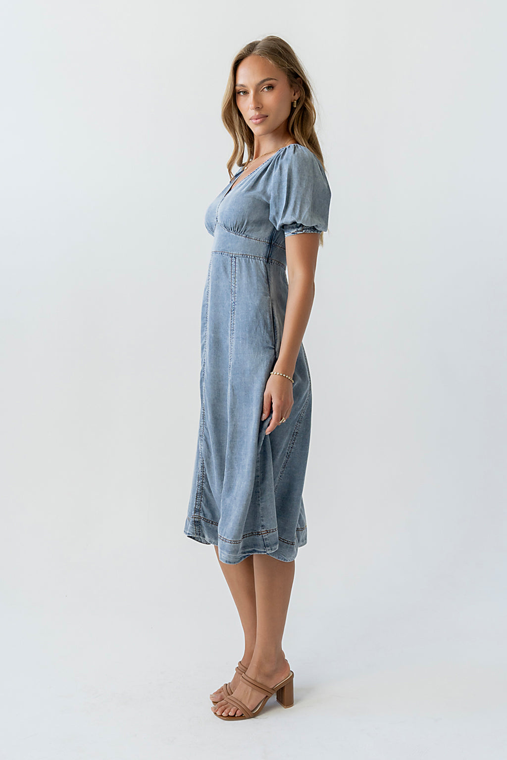 Andie Denim Midi Dress