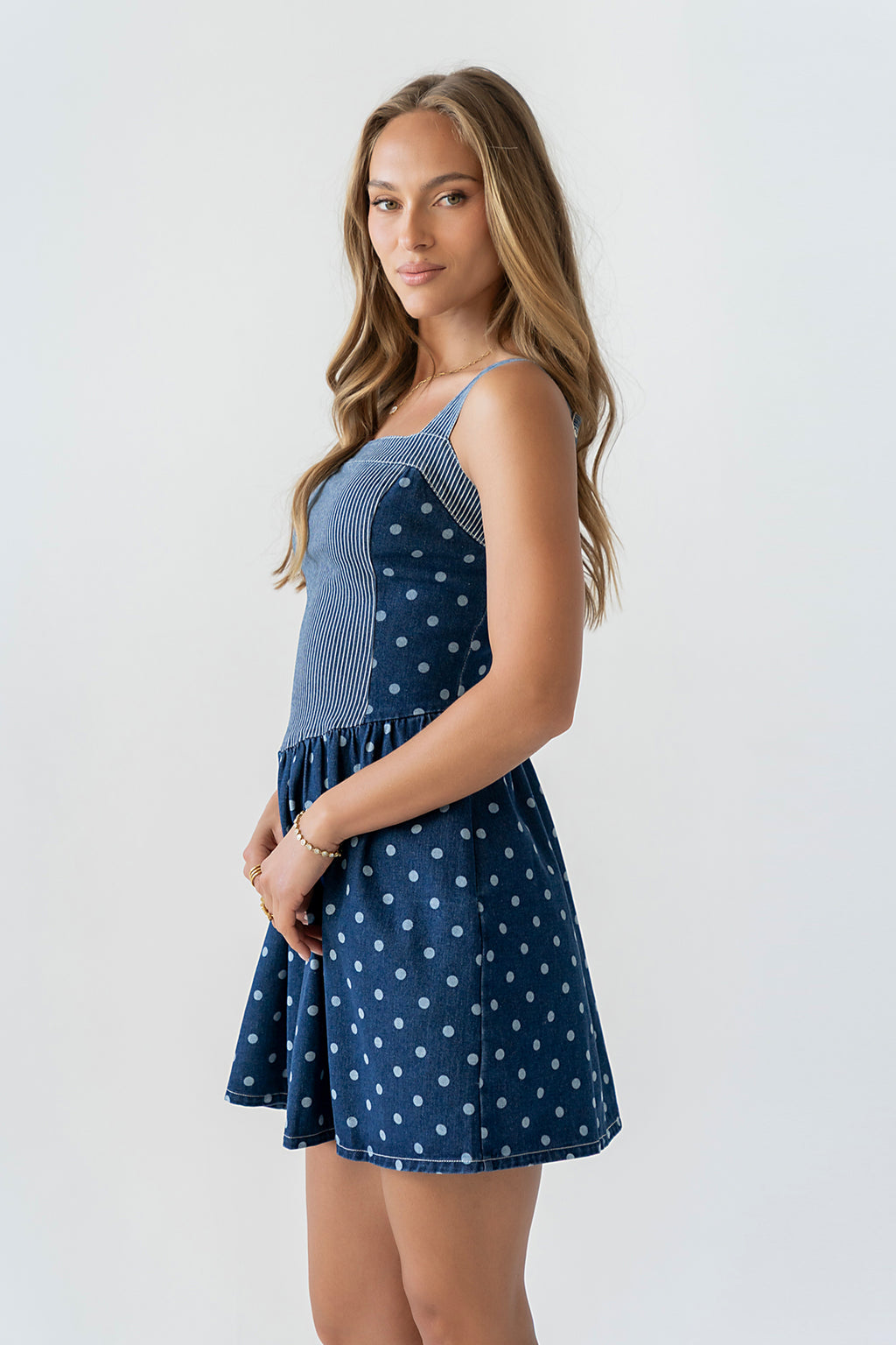 Cameron Denim Mini Dress Cameron Denim Mini Dress