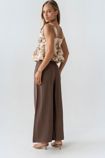 Maylee Ribbon Floral Tank