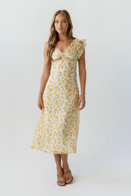 Yellow Midi Dresses | Women's Casual & Formal Styles Yellow Midi Dresses | Women's Casual & Formal Styles
