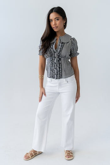 Charlie Button Up in Black