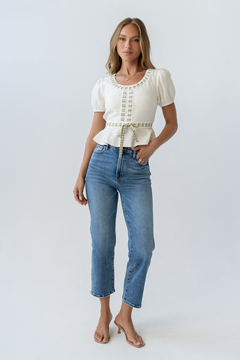 Quiney Relaxed Straight Leg Jeans