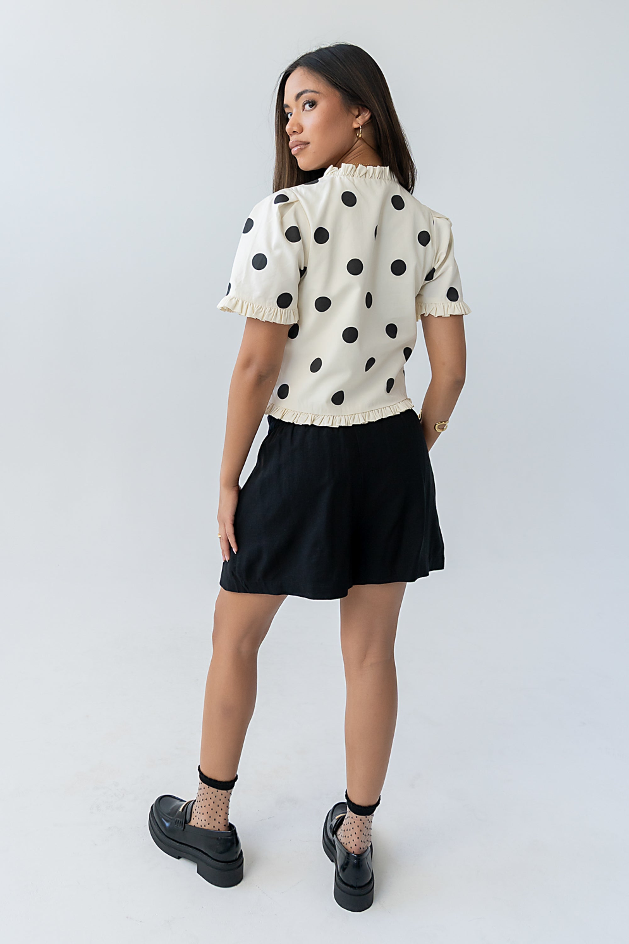 Tyla Polka Dot Blouse - FINAL SALE