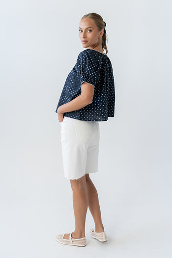 Dasha Polka Dot Blouse