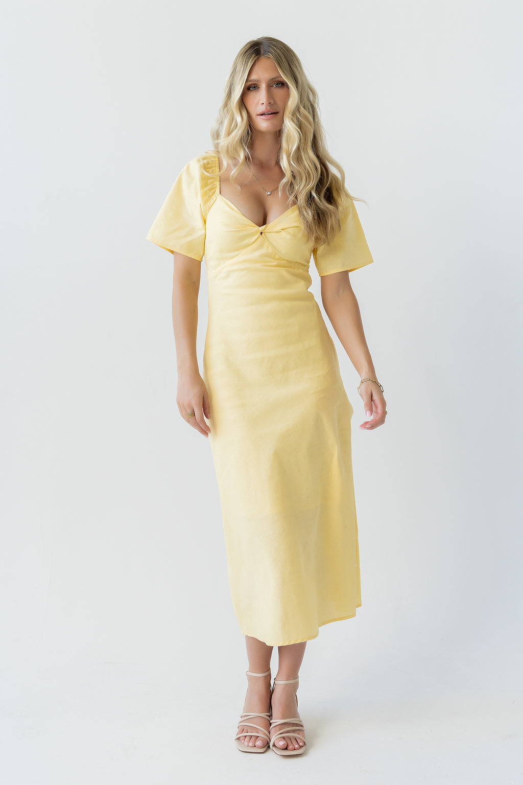 Brett Twist Midi Dress