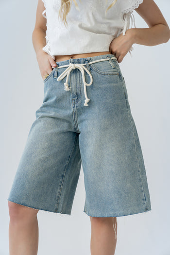 Shawn Denim Bermuda Shorts