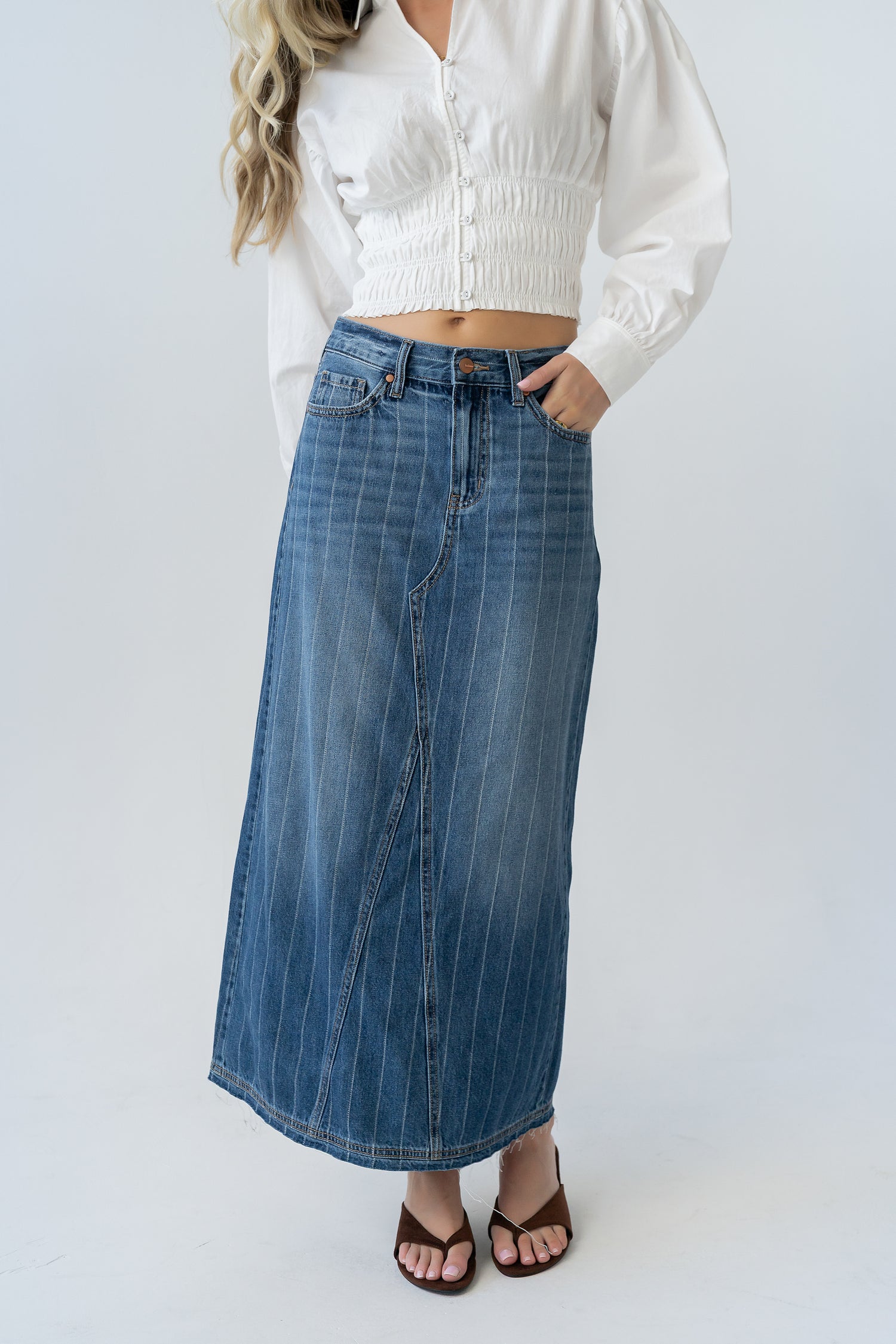 Blue Skirts