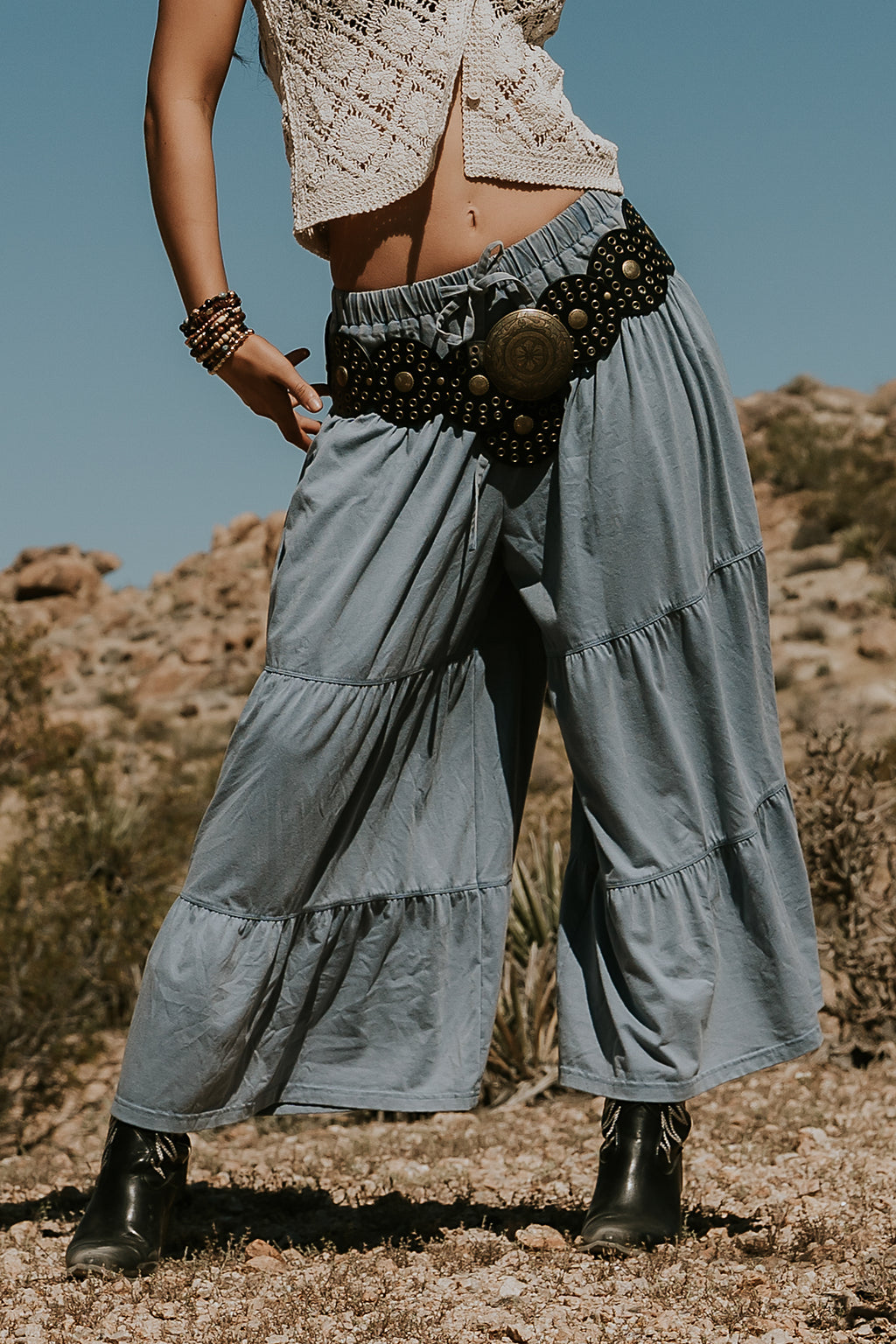 Eileen Waist Belt in Dark Brown