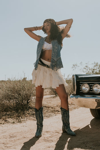 Taysha Denim Vest