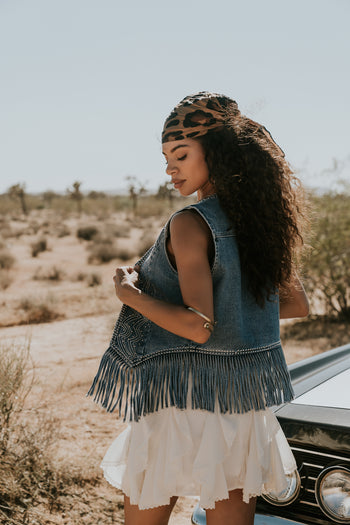 Taysha Denim Vest