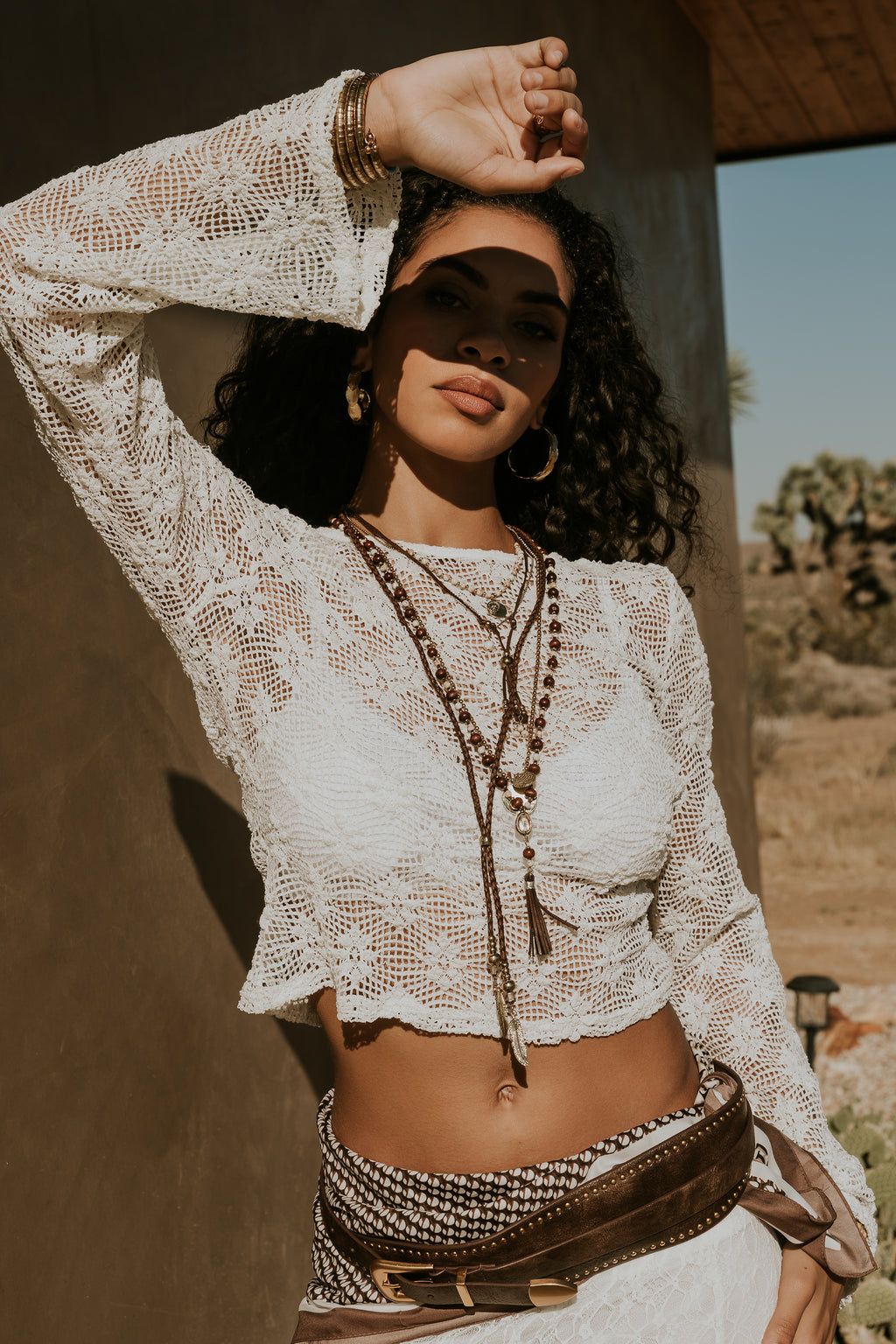 Joshua Crochet Top