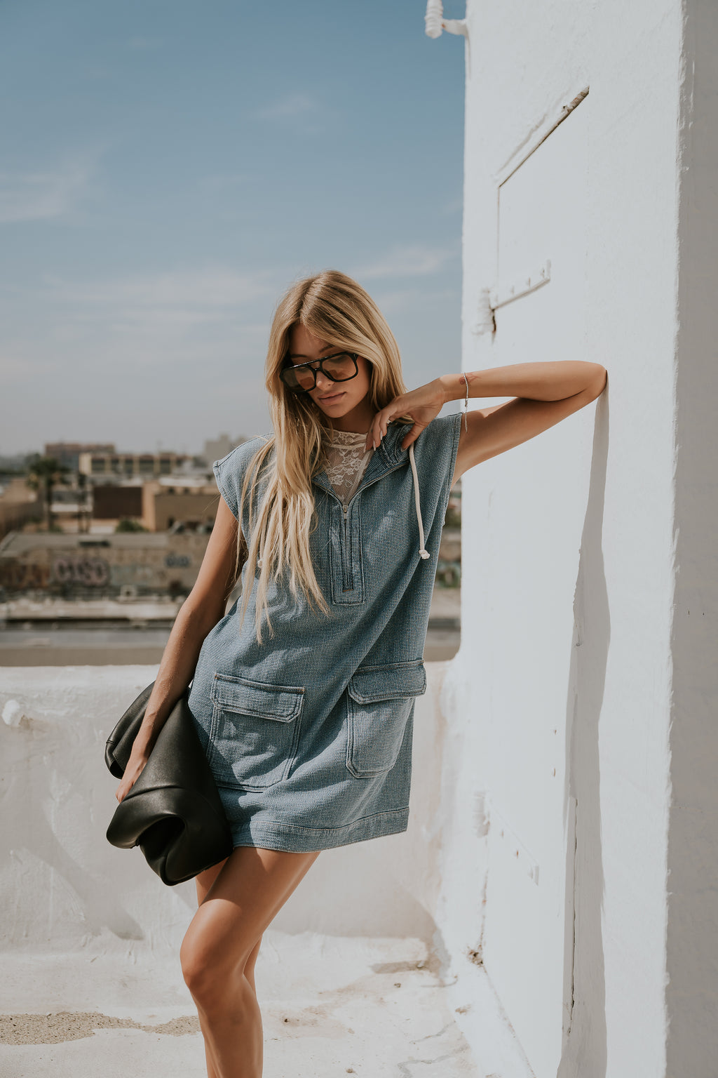 Posie Denim Mini Dress