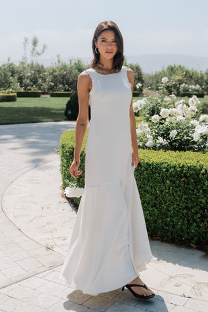 Marlon Maxi Dress in Ivory - FINAL SALE