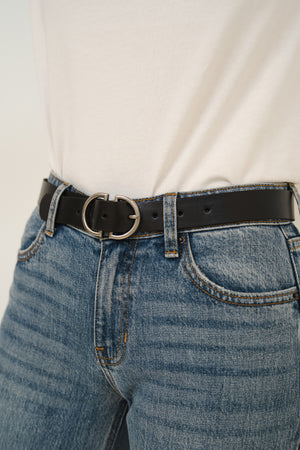 Mark Leather Belt