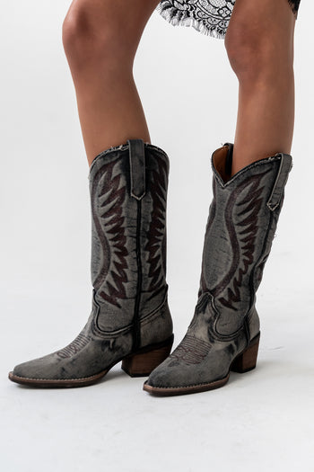 Steve Madden Albany Boot in Black