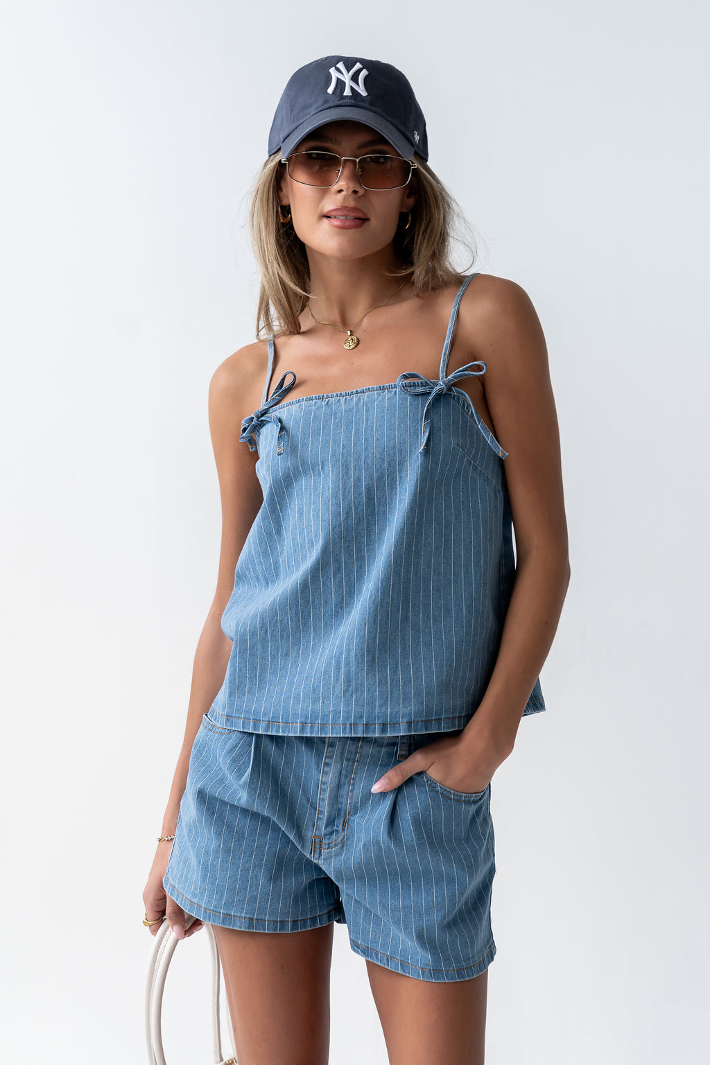 Marline Pinstripe Tank Top