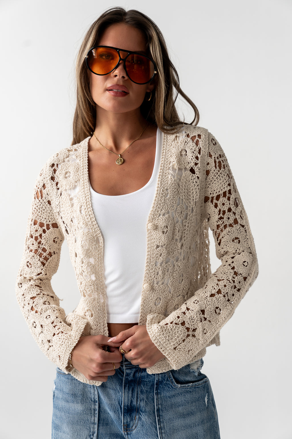 Ziggy Crochet Cardigan