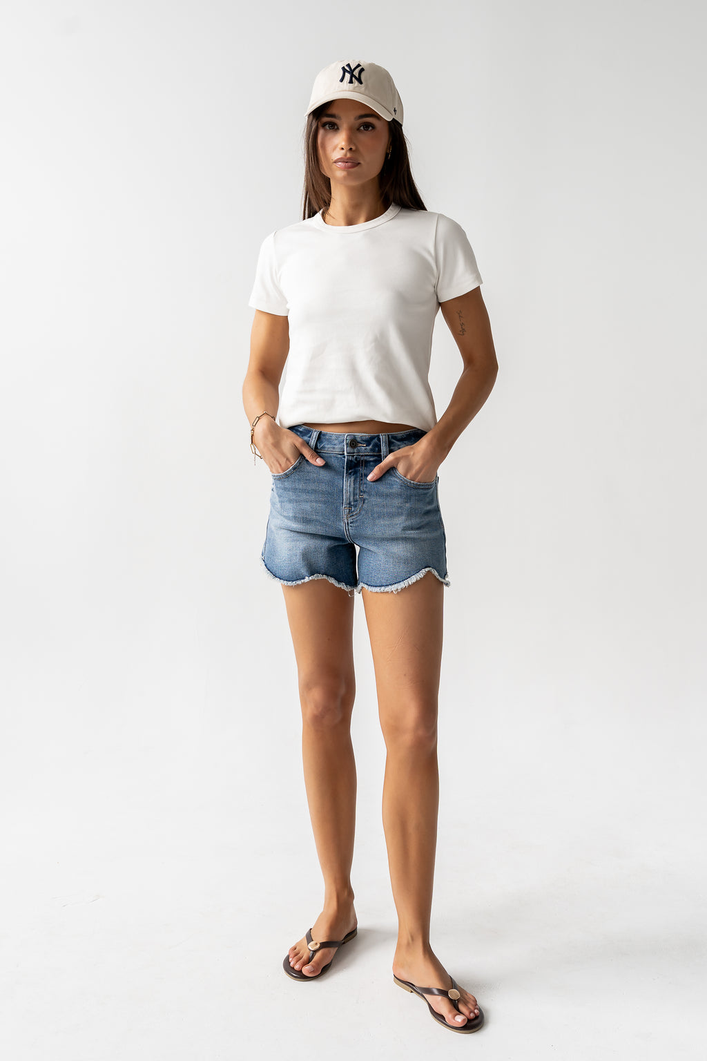 Brynlee Asymmetrical Shorts