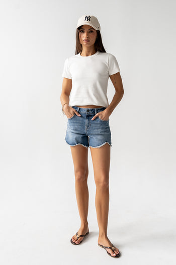 Brynlee Asymmetrical Shorts