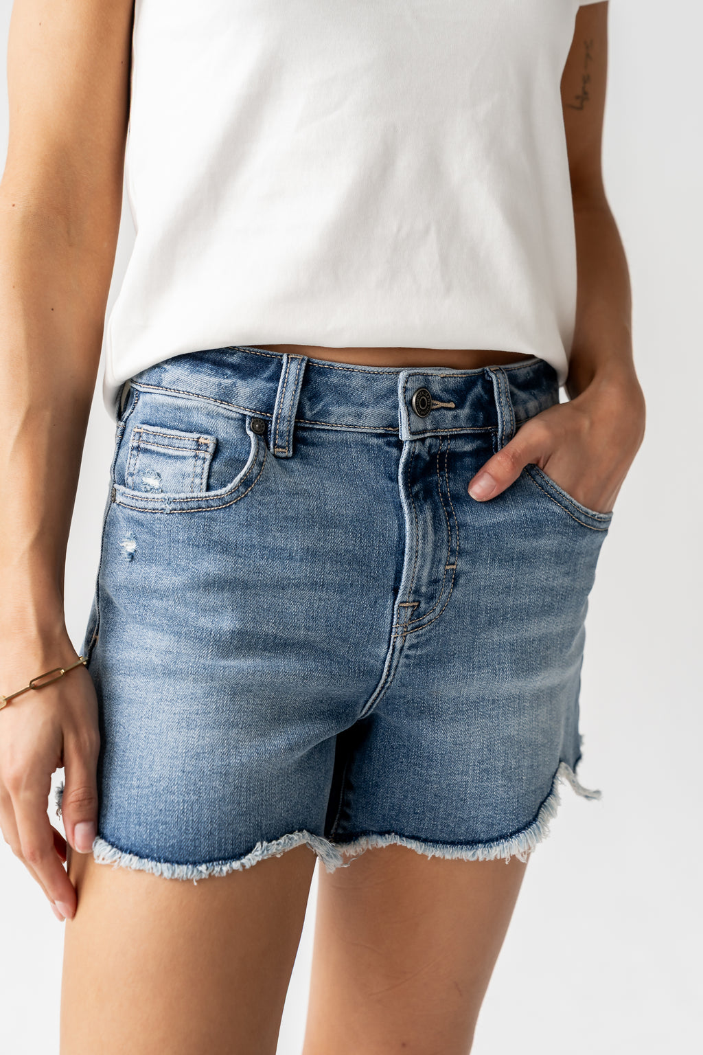 Brynlee Asymmetrical Shorts
