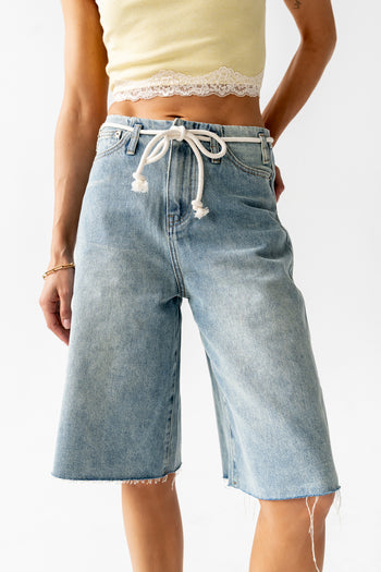 Shawn Denim Bermuda Shorts