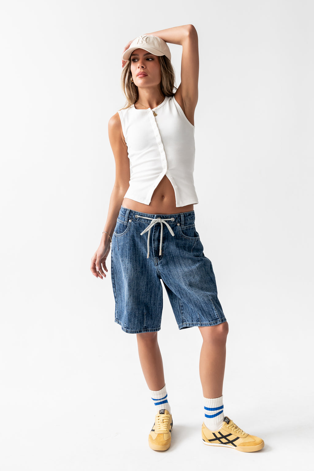 Ashley Barrel Bermuda Shorts