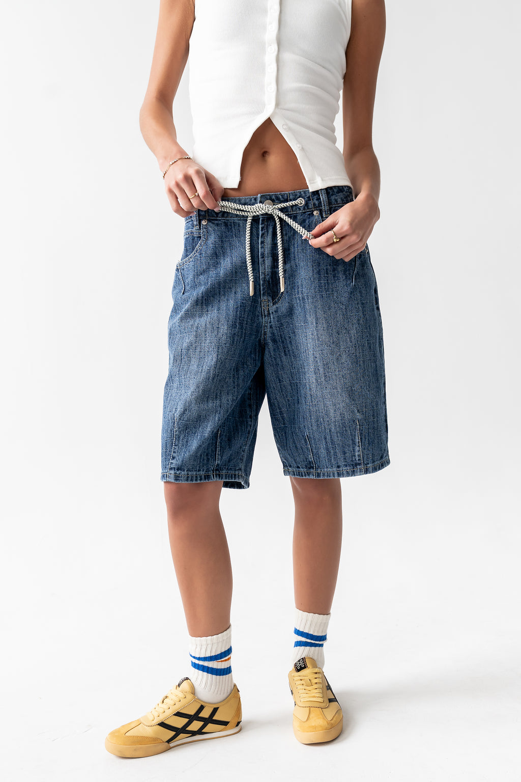 Ashley Barrel Bermuda Shorts