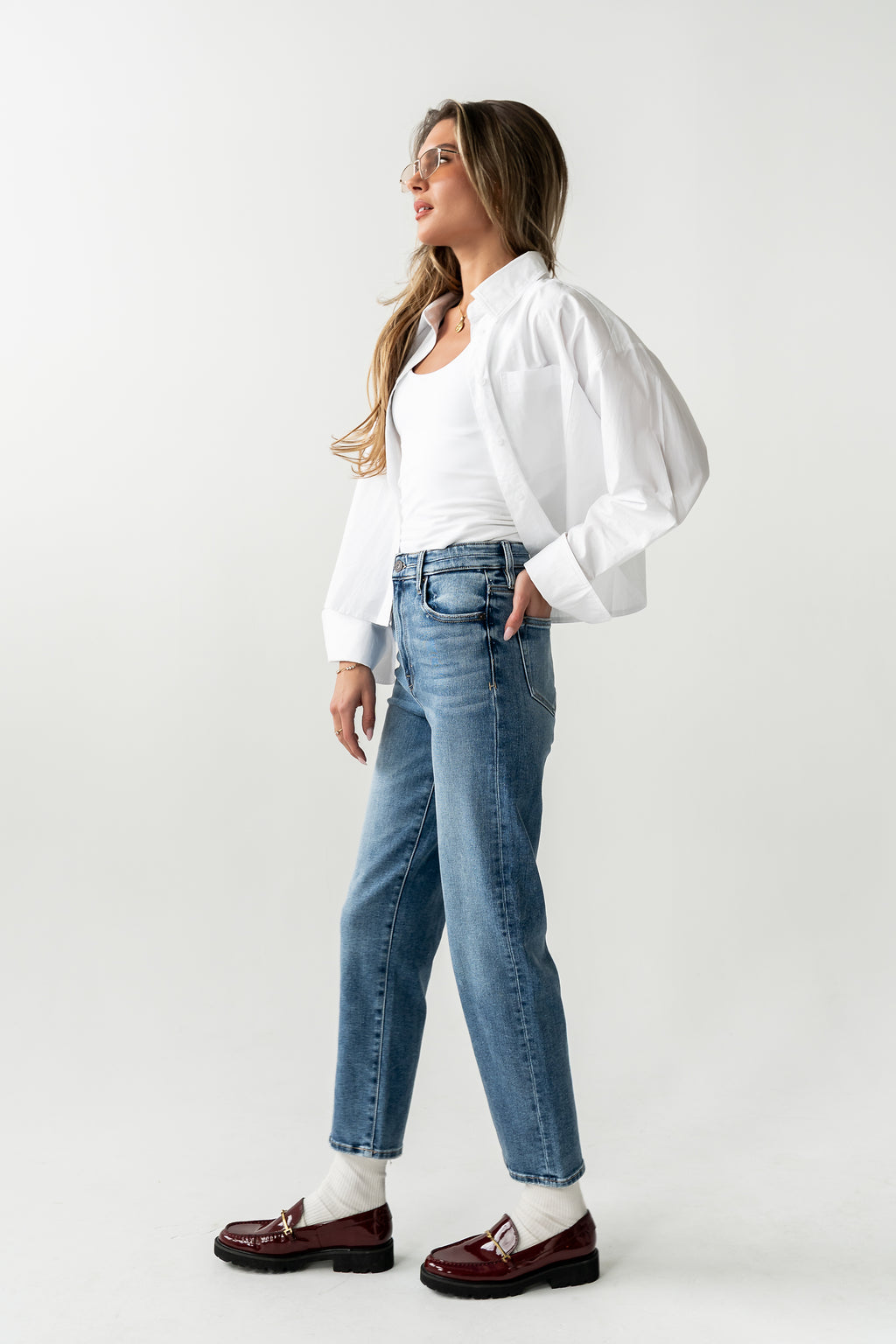 Quiney Relaxed Straight Leg Jeans