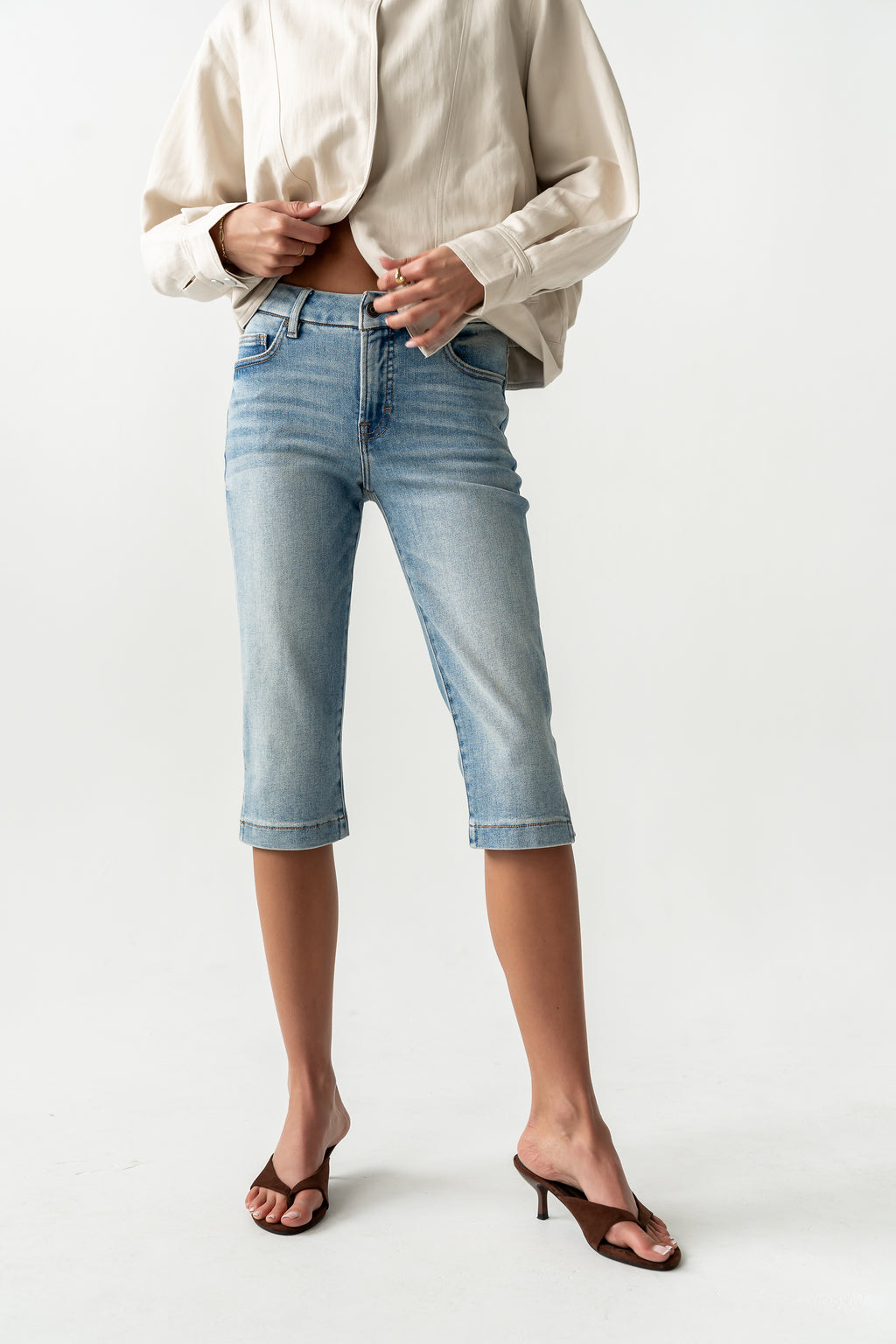 Patty Skinny Cropped Capri