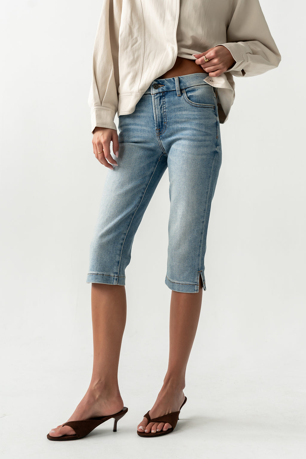 Patty Skinny Cropped Capri