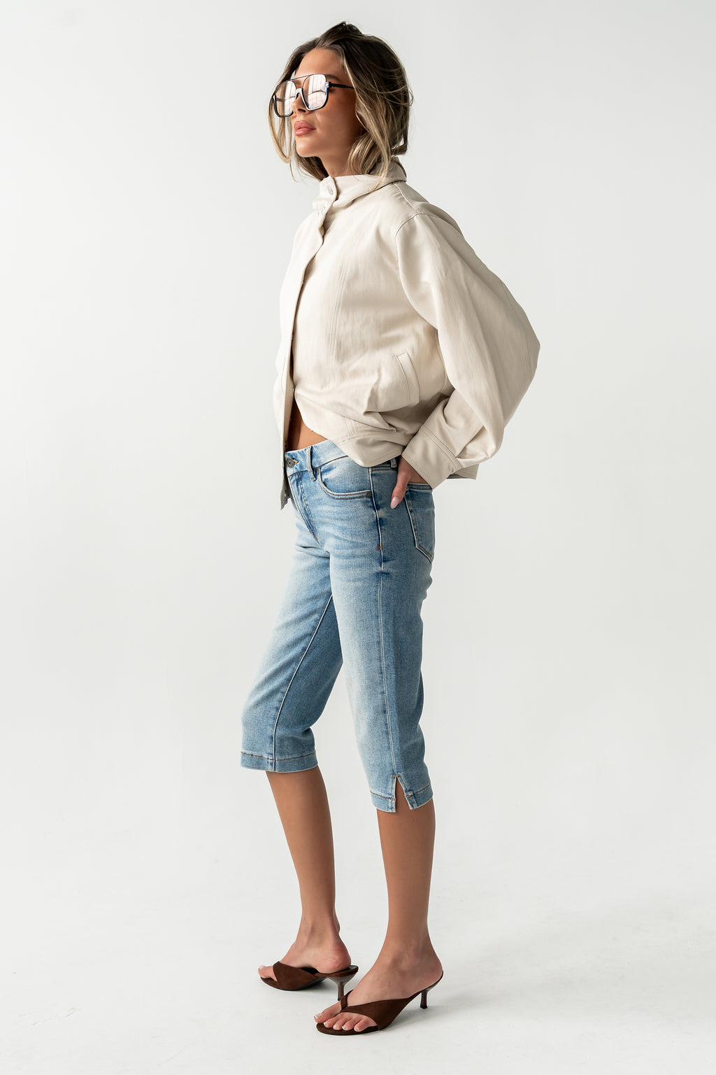 Patty Skinny Cropped Capri