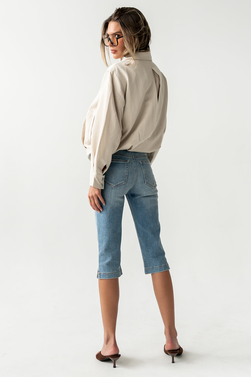 Patty Skinny Cropped Capri