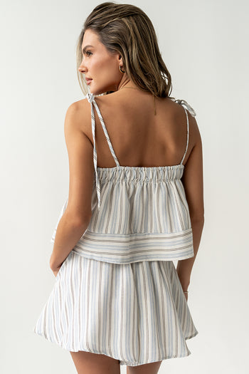 Harlie Striped Shorts
