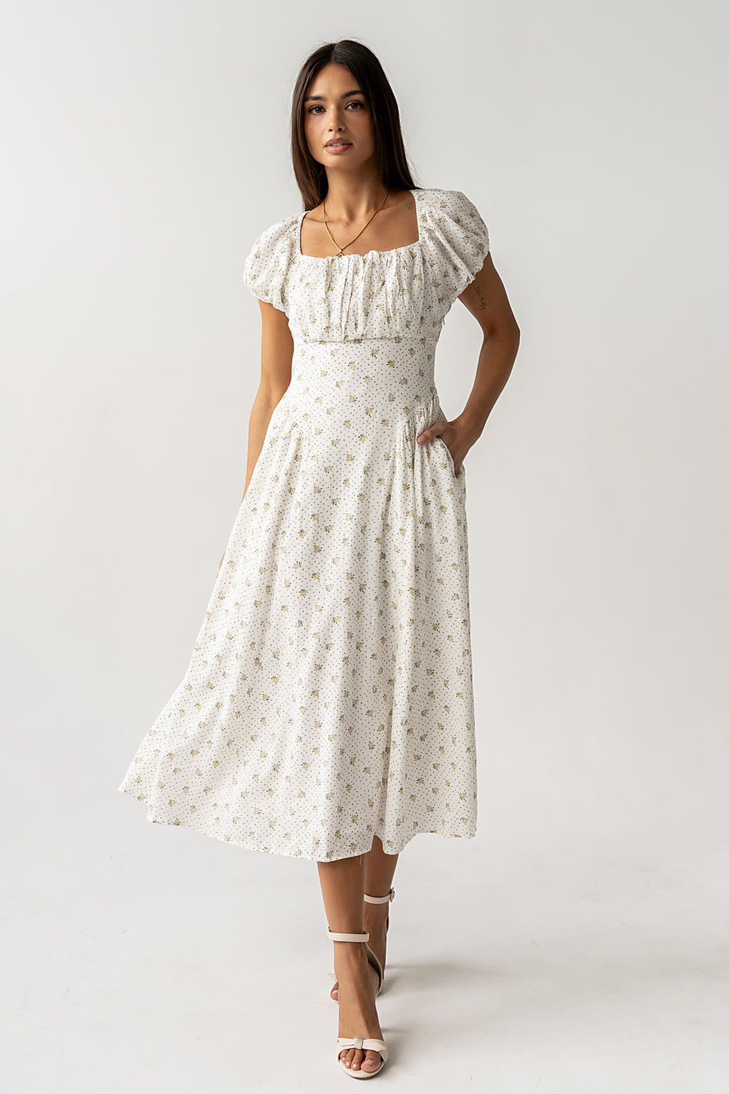 Freda Floral Maxi Dress