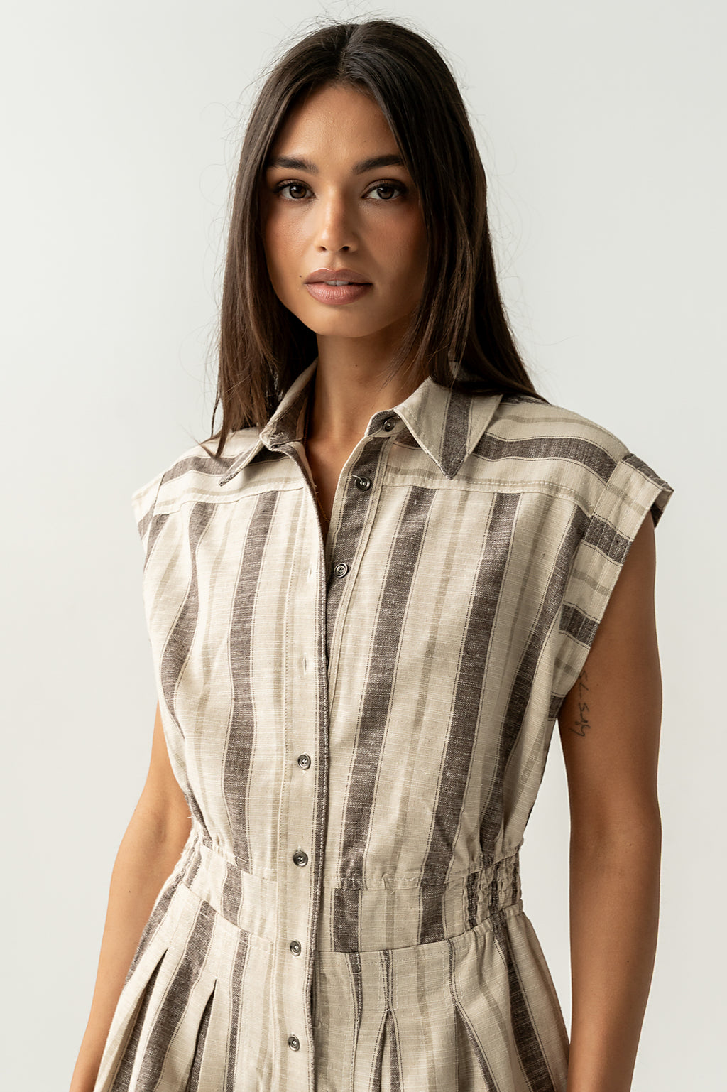 Maggie Striped Parachute Jumpsuit