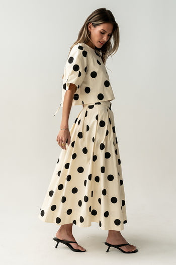 Jacklynn Polka Dot Blouse