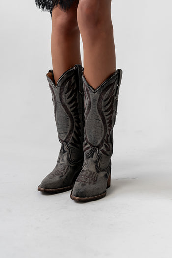 Steve Madden Albany Boot in Black
